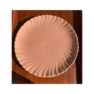 Franciscan Coronado Coral Gloss Chop Plate  --  11 3/4"